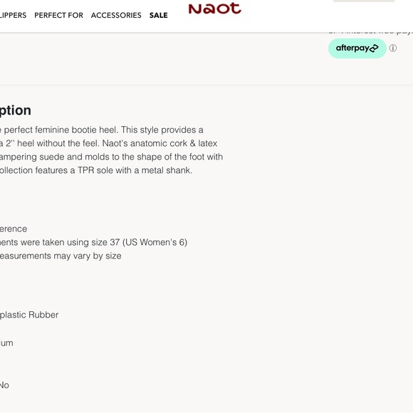 Naot booties - Picture 5 of 6